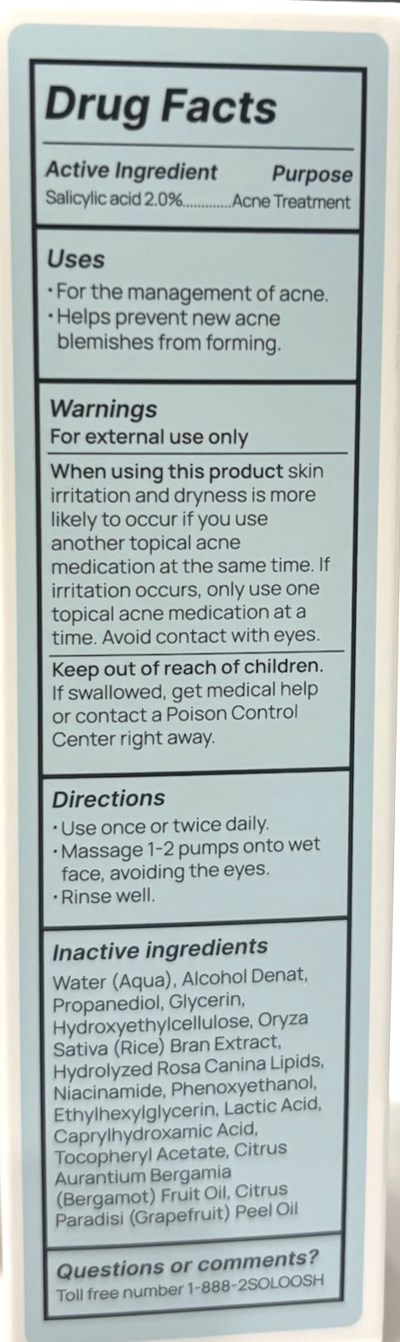 Drug Facts Label (Porefect Drug Facts Label)